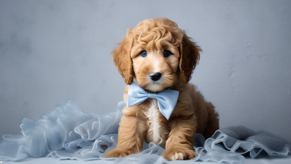 “Light Blue Boy” Mini Goldendoodle – Meet Your Future Pup