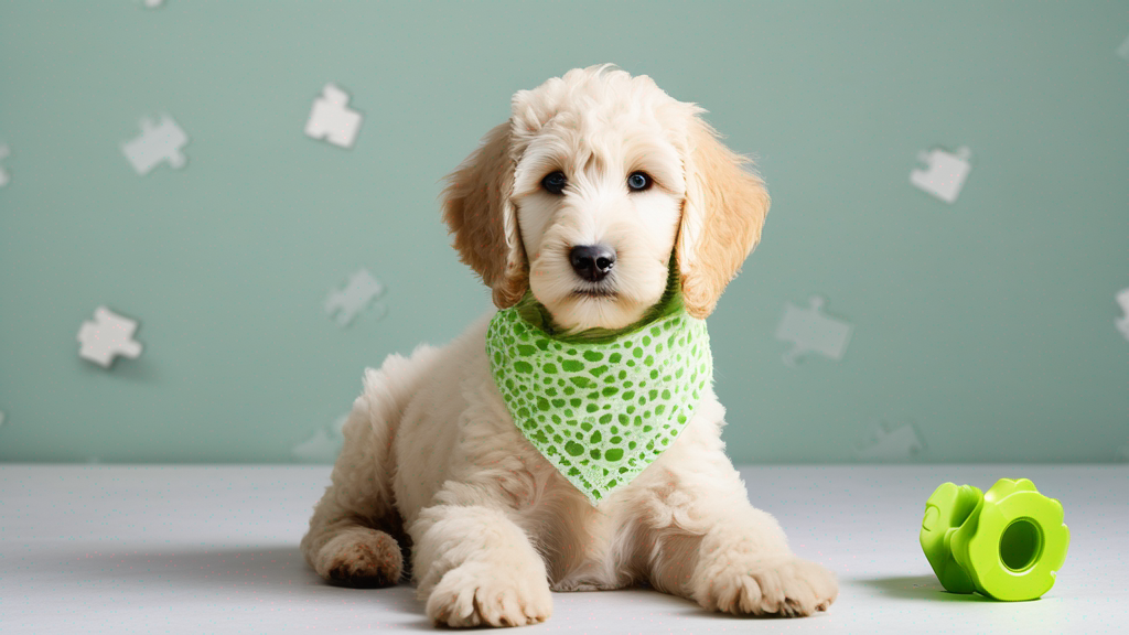 “Light Green Girl” Mini Goldendoodle- Smart & Lovable